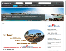 Tablet Screenshot of gallo.at